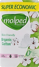 Гігієнічні прокладки Pure & Soft Long, 5 крапель, 18 шт. - Molped — фото N1