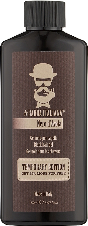 Черный гель для волос - Barba Italiana D'Avola — фото N3