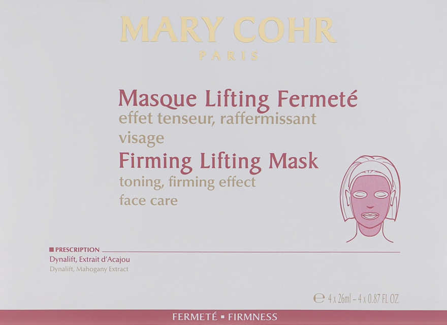 Лифтинговая маска - Mary Cohr Firming Lifting Mask — фото N1