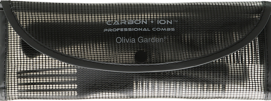 Набір гребінців ST - Olivia Garden Carbon  — фото N1
