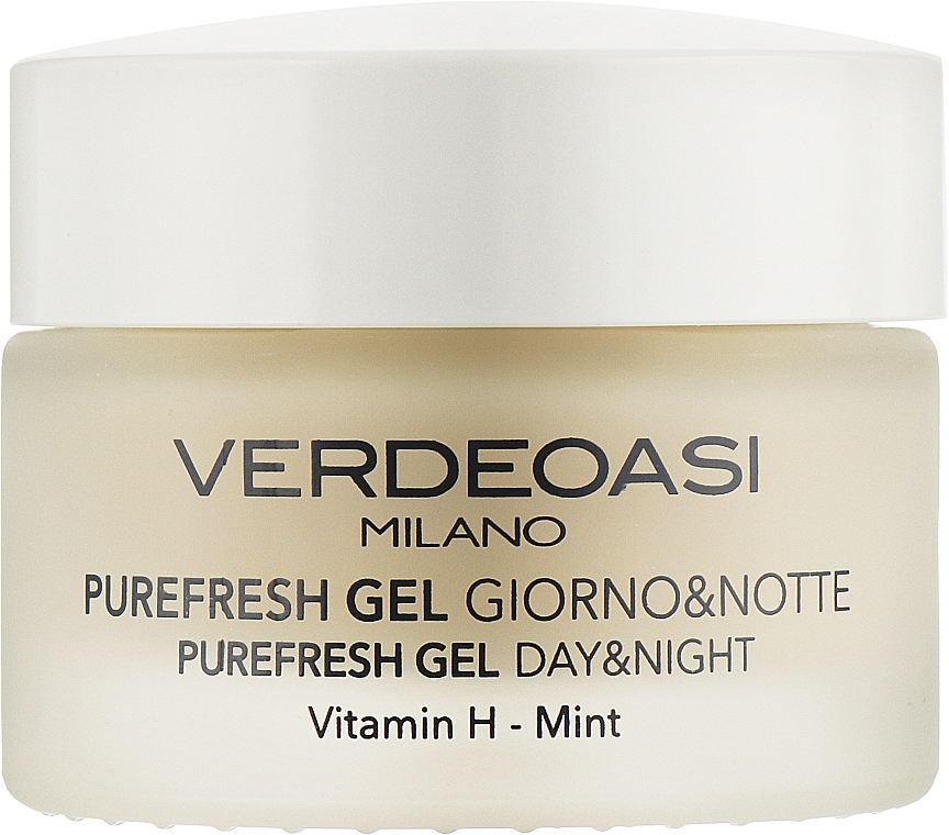 Очищающий и увлажняющий дневной и ночной гель для лица - Verdeoasi Purefresh Gel Day&Night — фото N1