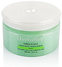 Духи, Парфюмерия, косметика Скраб для тела "Киви" - ObeyYourBody Mineraux Shooting Body Scrub Kiwi