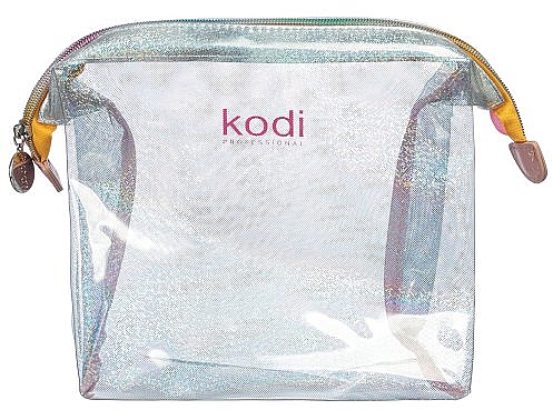 Косметичка прозора із шимером - Kodi Professional — фото N1
