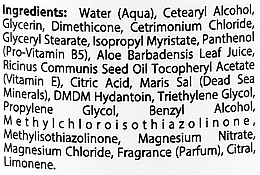 Кондиционер для волос с касторовым маслом и минералами Мертвого моря - Dead Sea Collection Conditioner With Castor Oil — фото N2