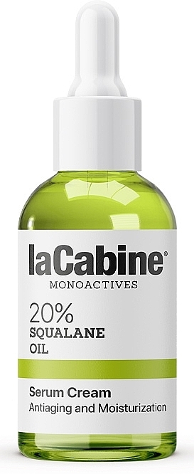 Крем-сироватка для обличчя - La Cabine Monoactives 20% Squalane Oil Serum Cream — фото N1