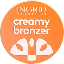 Кремовый бронзер для лица - Ingrid Cosmetics Creamy Bronzer — фото N1