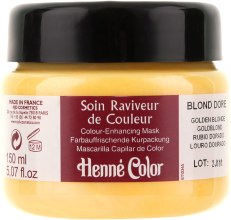 Парфумерія, косметика Крем-маска для волосся - Henne Color Colour Enhancing Mask Golden Blonde