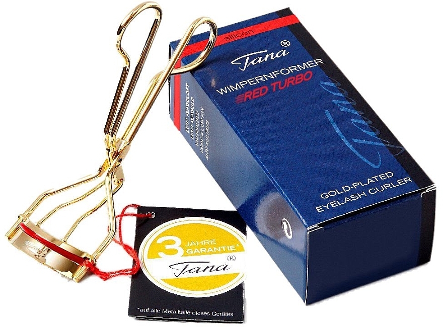Щипцы для завивки ресниц - Tana Cosmetics Eyelash Curler Red Turbo — фото N1