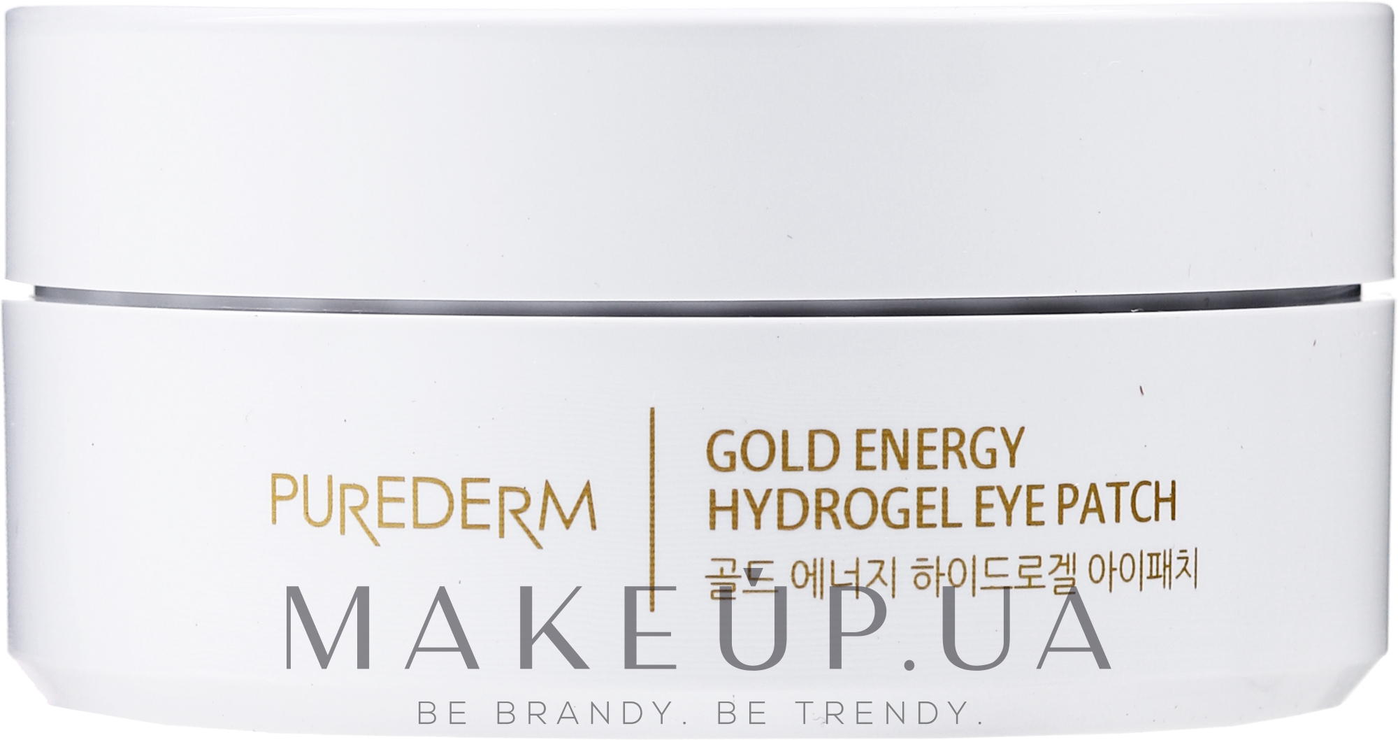 Гидрогелевые патчи под глаза с нано-золотом - Purederm Gold Energy Hydrogel Eye Patch — фото 60шт