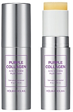 Парфумерія, косметика Бальзам проти зморщок - Holika Holika Purple Collagen Anti Wrinkle Multi Balm