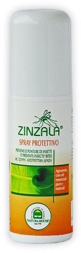 Защитный спрей для кожи от укусов комаров и мошек - Natura House Zinzala Spray