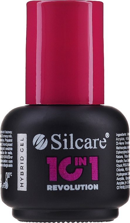 Гибридный гель для ногтей - Silcare 10in1 Revolution Hybrid Gel — фото N1