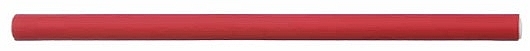 Бигуди папильотки, d 12 мм, красные, 12 шт - Kiepe Flex Roller Red — фото N1