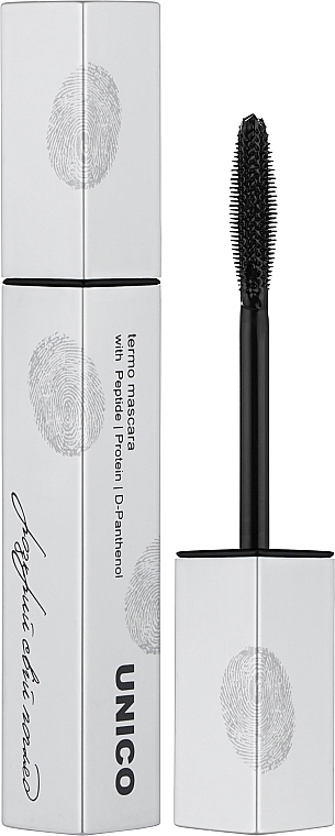 Термотушь-сыворотка для ресниц - Unico Termo Mascara With Peptides — фото N1