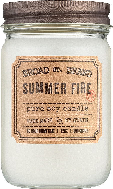 Kobo Broad St. Brand Summer Fire - Ароматическая свеча — фото N1