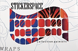 Духи, Парфюмерия, косметика Дизайнерские наклейки для педикюра "Madness pedi" - StickersSpace