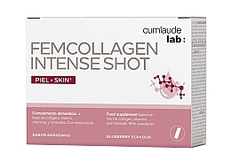 Харчова добавка для підтримки здоров'я шкіри - Cumlaude Femcollagen Intense Shot — фото N2