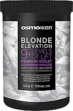Пудра для волос - Osmo Ikon Blonde Elevation 9+ Premium Violet Lightening Powder — фото N1
