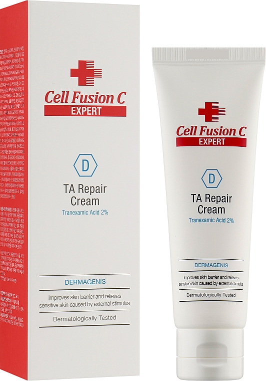 Крем для лица интенсивно восстанавливающий - Cell Fusion C TA Repair Cream  — фото N2
