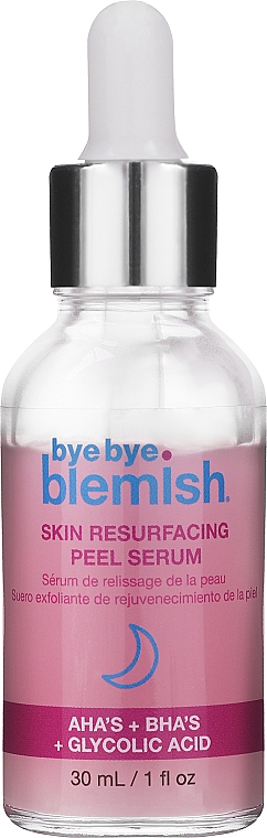 Отшелушивающая сыворотка для лица - Bye Bye Blemish Resurfacing AHA + BHA Peeling Serum — фото N2