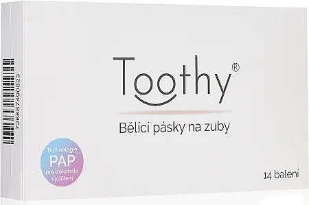Смужки для відбілювання зубів - Toothy Strips — фото N1