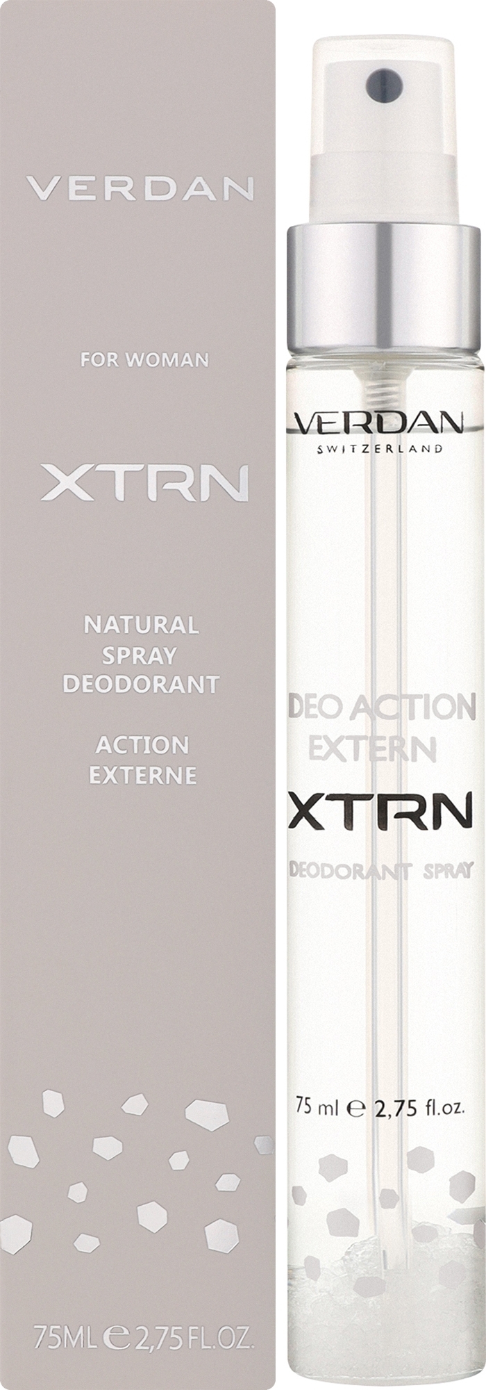 Минеральный дезодорант-спрей - Verdan Deo Action XTRN Deodorant Spray — фото 75ml