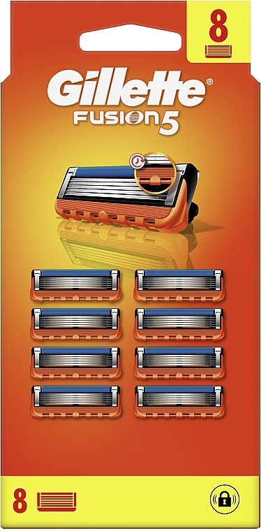 Змінні касети для гоління, 8 шт. - Gillette Fusion5 — фото N2