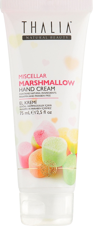 Мицеллярный крем для рук "Маршмеллоу" - Thalia Miscellar Marshmallow Hand Cream