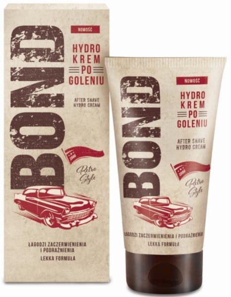 Зволожувальний крем після гоління - Bond Retro Style After Shave Hydro Cream — фото N1