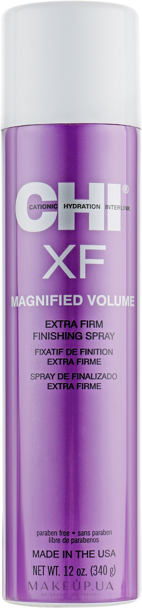 Лак для об'єму екстра сильної фіксації - CHI Magnified Volume Spray XF — фото 340g
