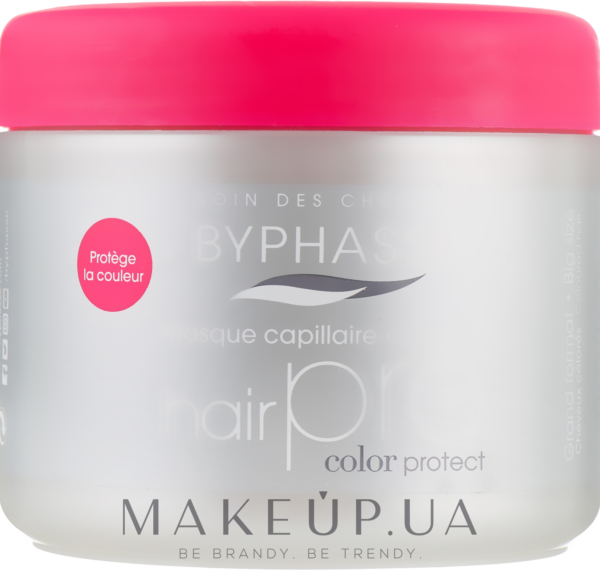 Маска для защиты окрашенных волос - Byphasse Hair Pro Mask Color Protect — фото 500ml