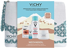 Духи, Парфюмерия, косметика Набор - Vichy Neovadiol (micel/water/100ml + gel/10ml + cr/15ml + sh/6ml)