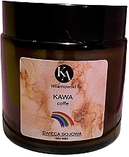 Ароматична соєва свічка "Кава" - KaWilamowski Coffe — фото N1