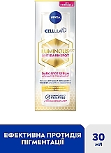 УЦЕНКА Сыворотка для лица против пигментации - NIVEA Luminous 630 Serum * — фото N2