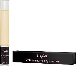 Парфумерія, косметика Олія для кутикули - MylaQ My Fruity Duty Oil Peach