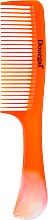 Гребень для волос 20,5 см, оранжевый - Donegal Hair Comb — фото N1