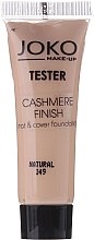 Духи, Парфюмерия, косметика Тональный крем - Joko Cashmere Finish Mat & Cover Foundation (тестер)