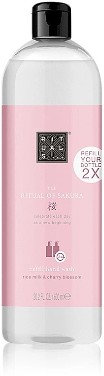 Живильне мило для рук (рефіл) - Rituals The Ritual Of Sakura Hand Wash Refill — фото N3