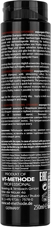 Енергетичний шампунь для живлення волосся - Placen Formula Lysander Expurgate Vitality Shampoo  — фото N2