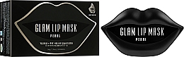 Гидрогелевые патчи для губ с экстрактом жемчуга - BeauuGreen Hydrogel Glam Lip Mask Black Pearl — фото N3