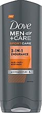 Гель для душа - Dove Men + Care Sport Care Endurance — фото N1