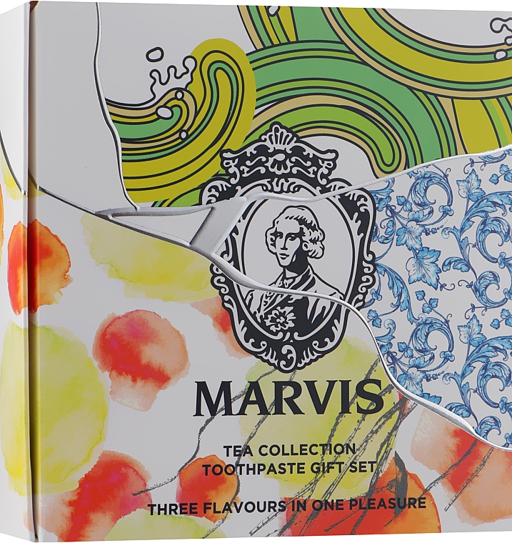 Набір "Tea Collection" - Marvis Tea Collection Kit (toothpaste/3x25ml) — фото N1