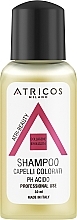 Шампунь для фарбованого волосся - Atricos Hydrolysed Collagen Acidic pH Colored Hair Shampoo — фото N1
