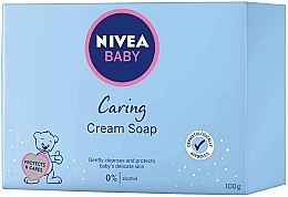 Духи, Парфюмерия, косметика Детское крем-мыло - NIVEA Baby Caring Cream Soap