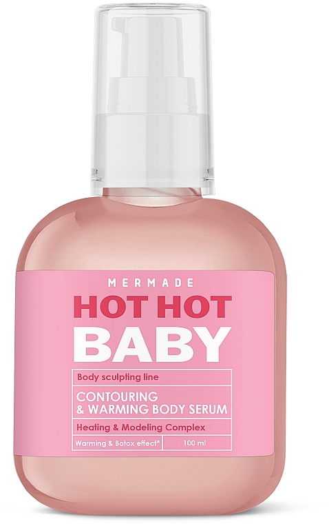Контурирующая сыворотка для тела с согревающим эффектом - Mermade Hot Hot Baby