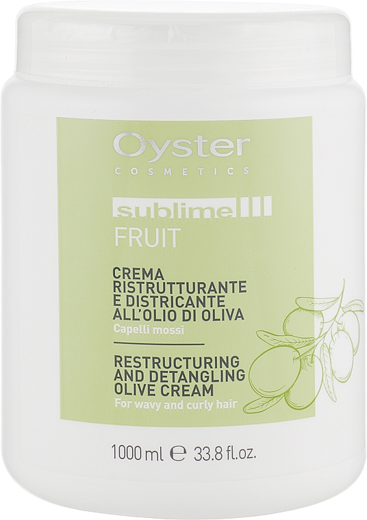 Маска с экстрактом оливы - Oyster Cosmetics Sublime Fruit Olive Extract Mask