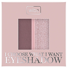 Духи, Парфюмерия, косметика Тени для век - Wibo I Choose What I Want Duo Eyeshadow