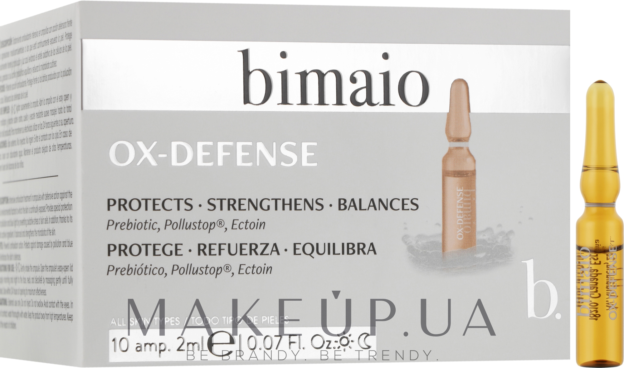 Ампулы "Ox-Defense" для лица - Bimaio  — фото 10x2ml