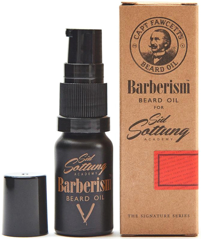 Масло для бороды - Captain Fawcett Barberism Sid Sottung Beard Oil — фото N1
