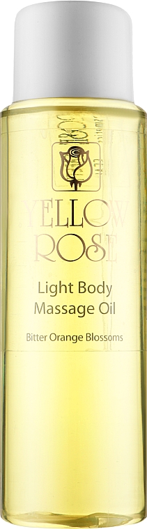 Олія для тіла - Yellow Rose Light Body Massage Oil Bitter Orange (Salon Size) — фото N1